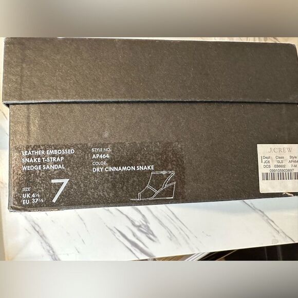 J. Crew wedge sandal - Picture 3 of 9